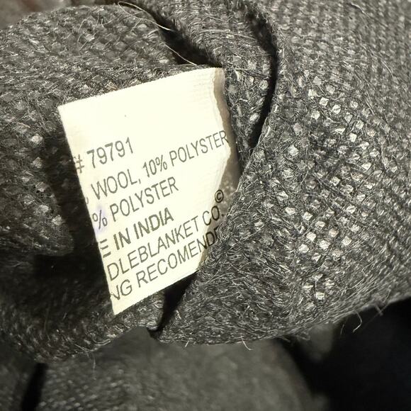 VTG El Paso Saddle Company Wool Saddle Blanket Purse Navajo Print Shoulder Bag - Picture 9 of 9